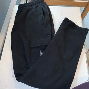 Polo assn. blac sweatpants men’s medium